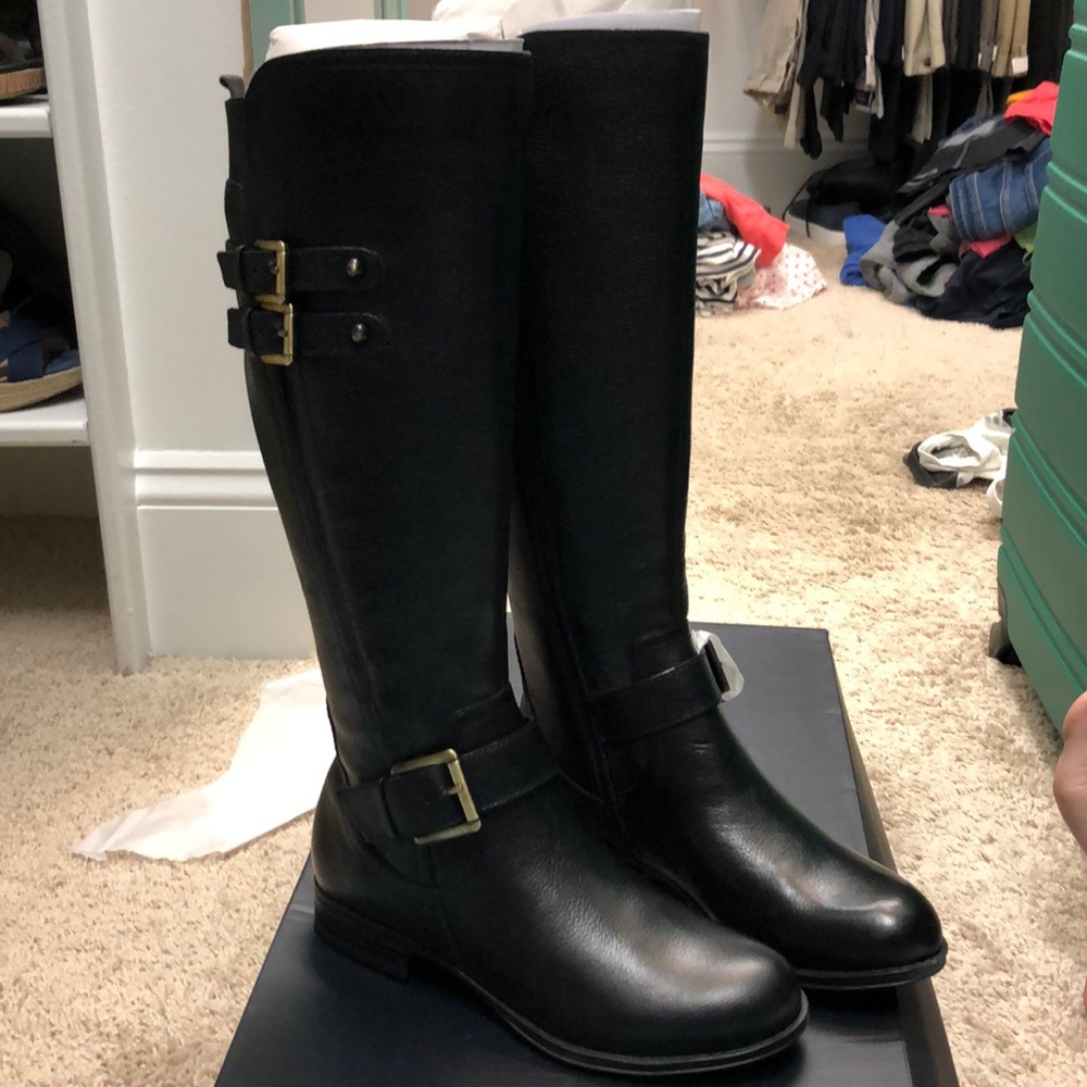 Naturalizer Jessie riding boot, size US 5